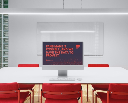 Spotify Fan Study Mockup